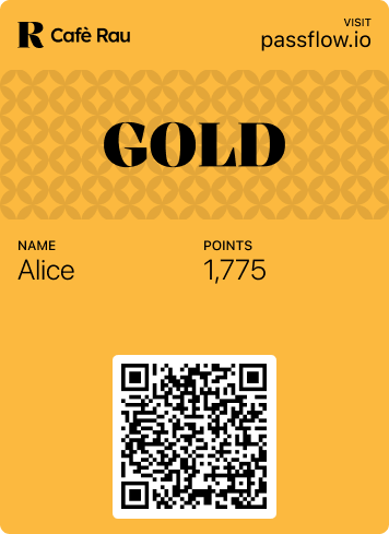 Pass upgrade example